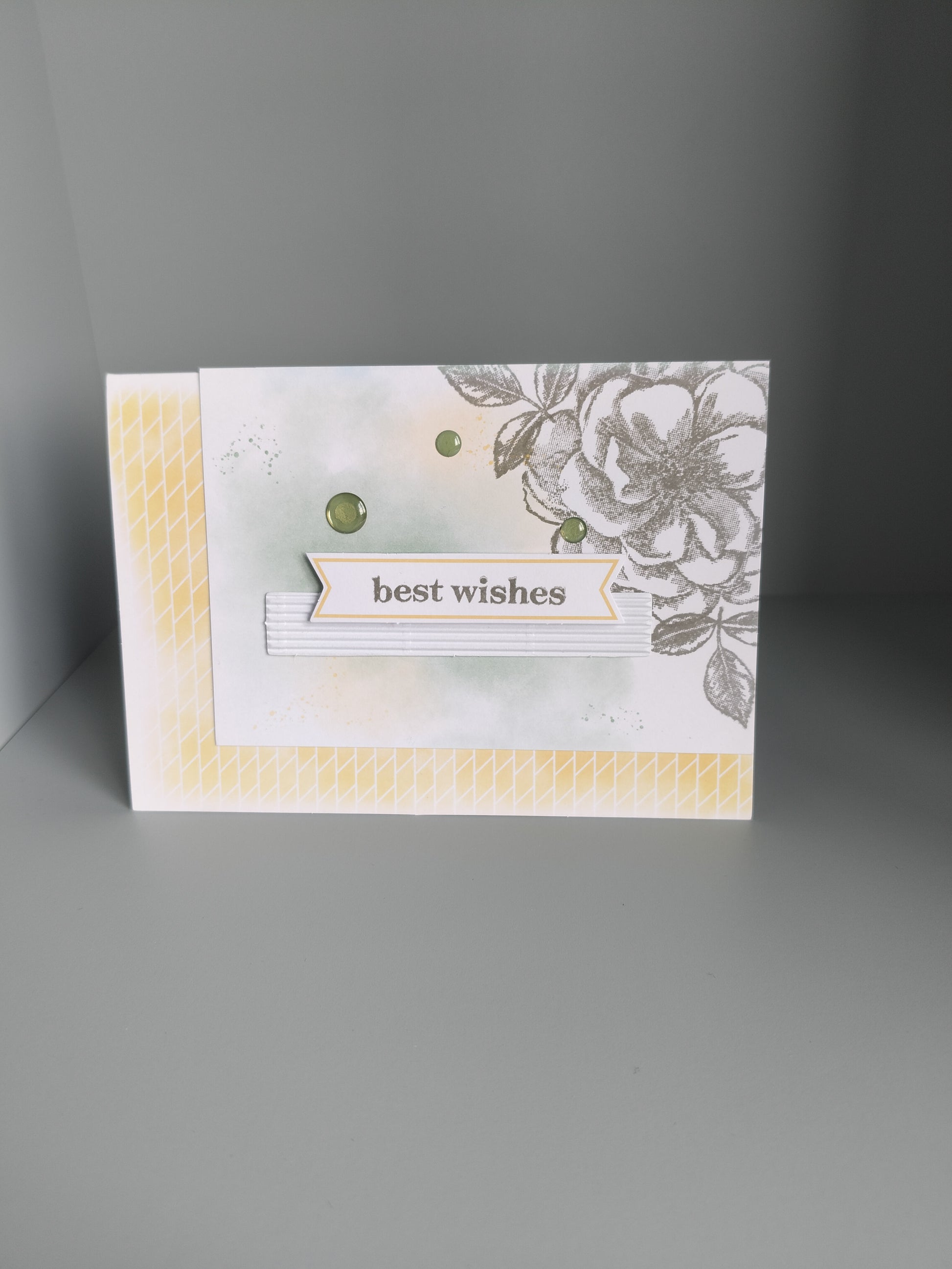 Wenskaart "best wishes"