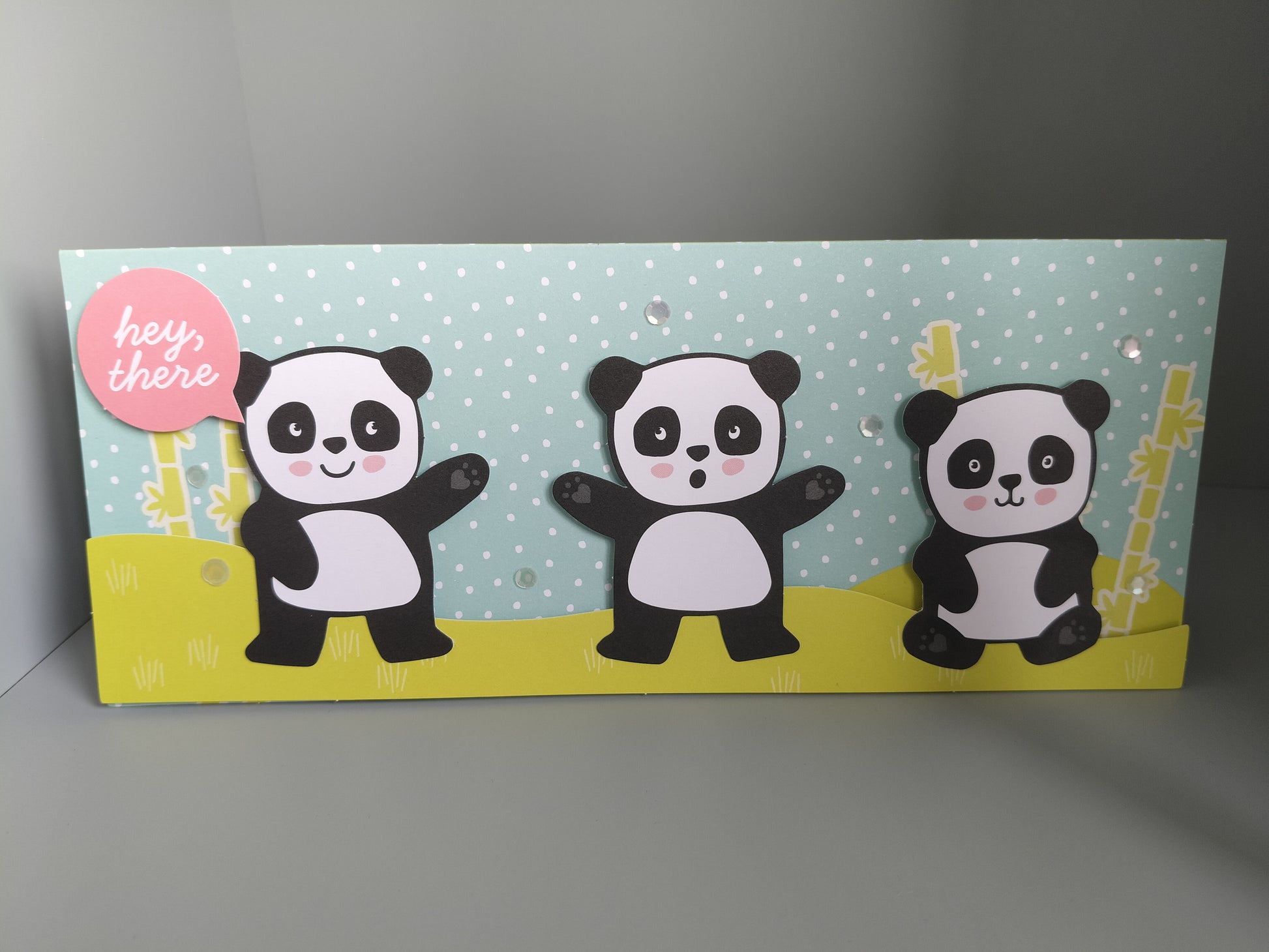 Wenskaart "hey there"