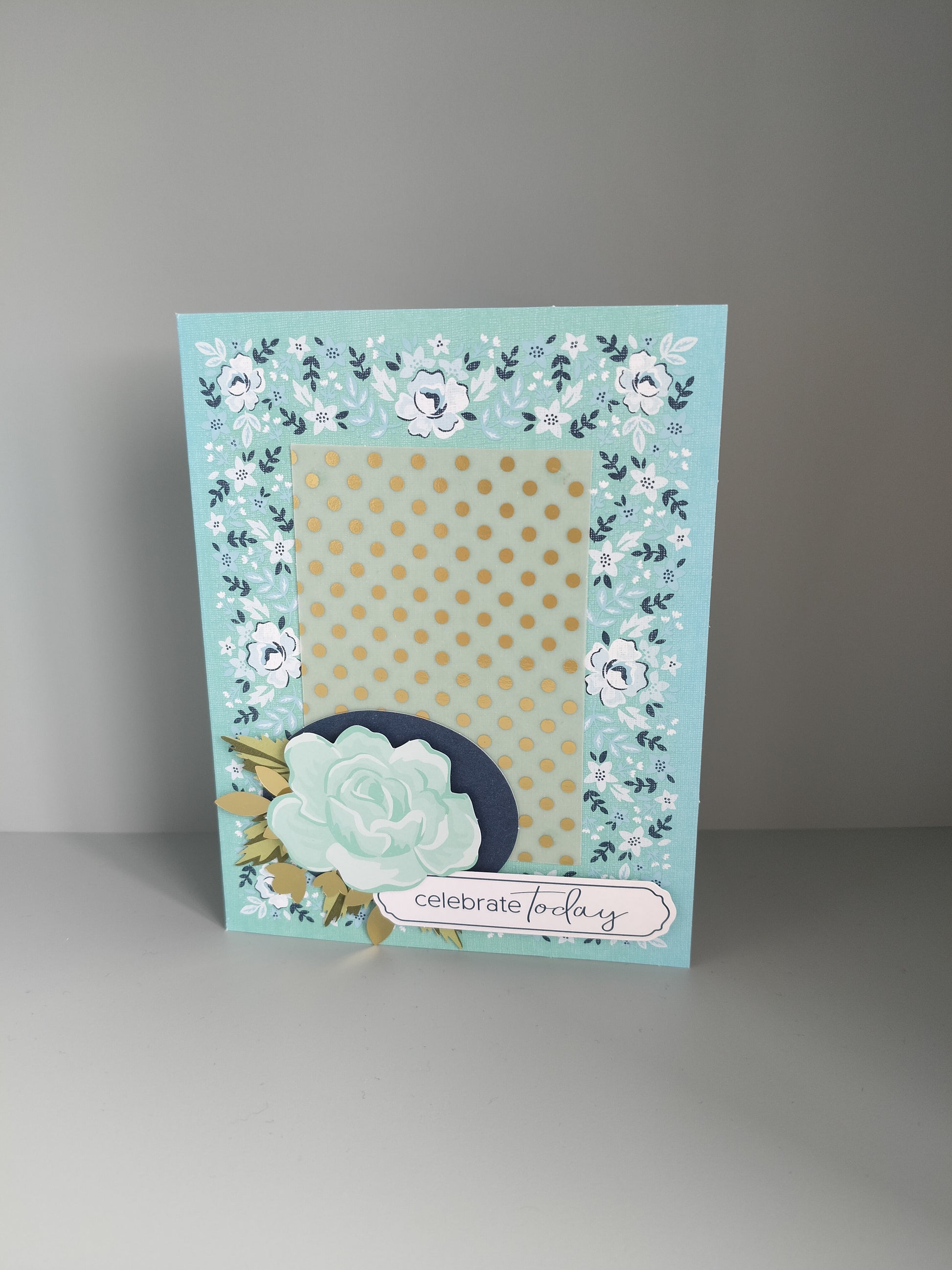 Wenskaart "celebrate today"