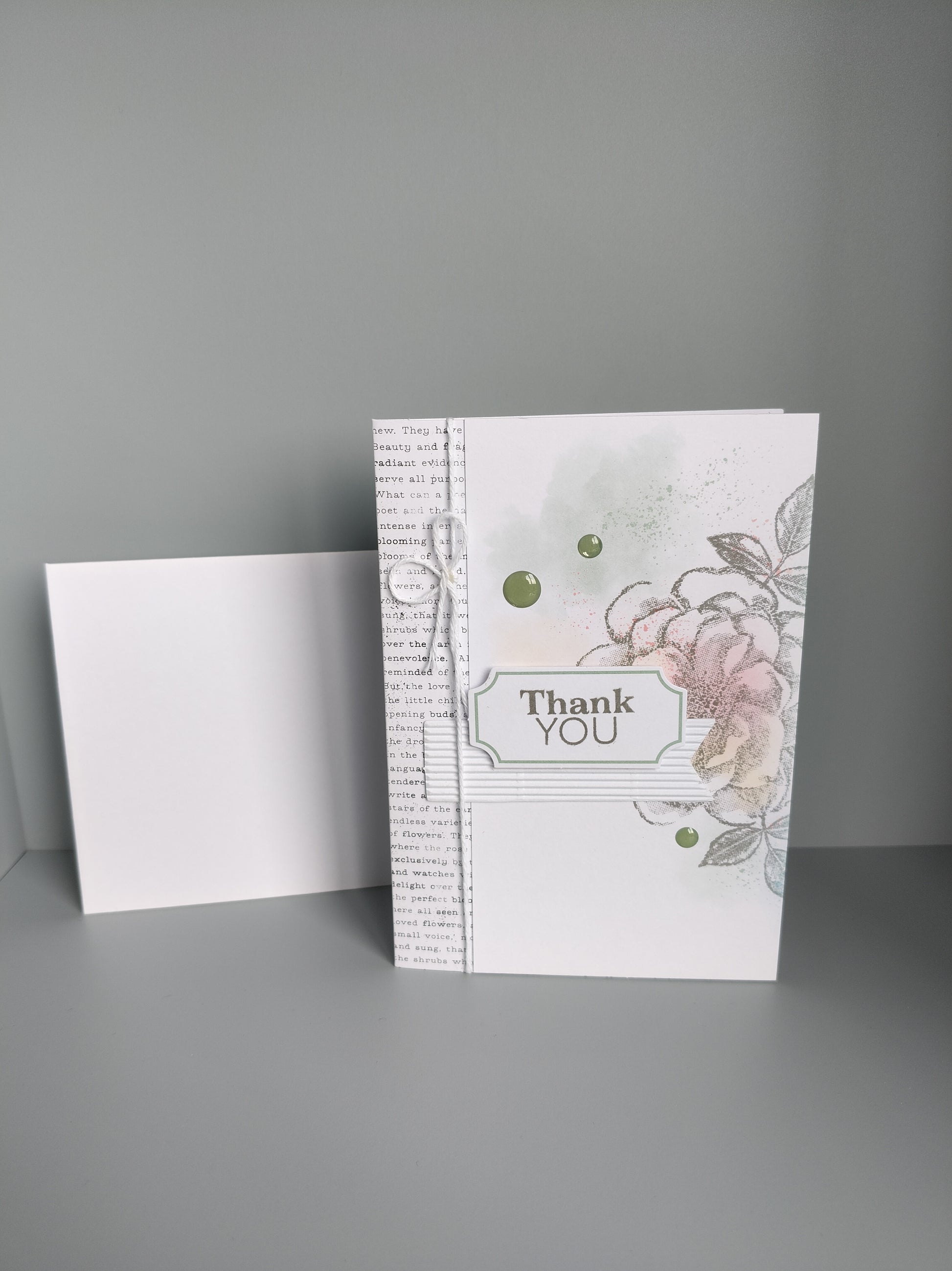 Wenskaart "thank you"