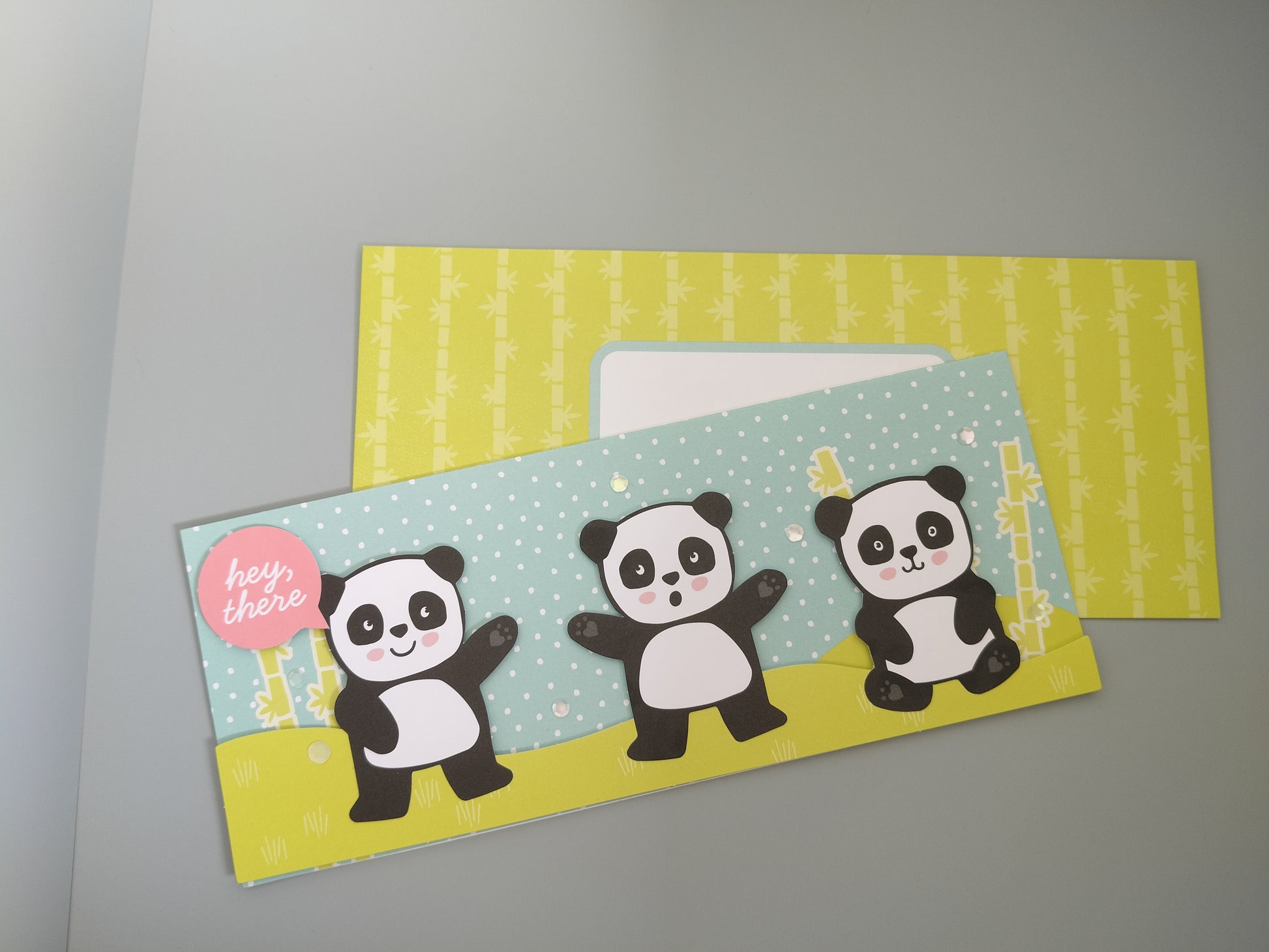 Wenskaart "hey there"