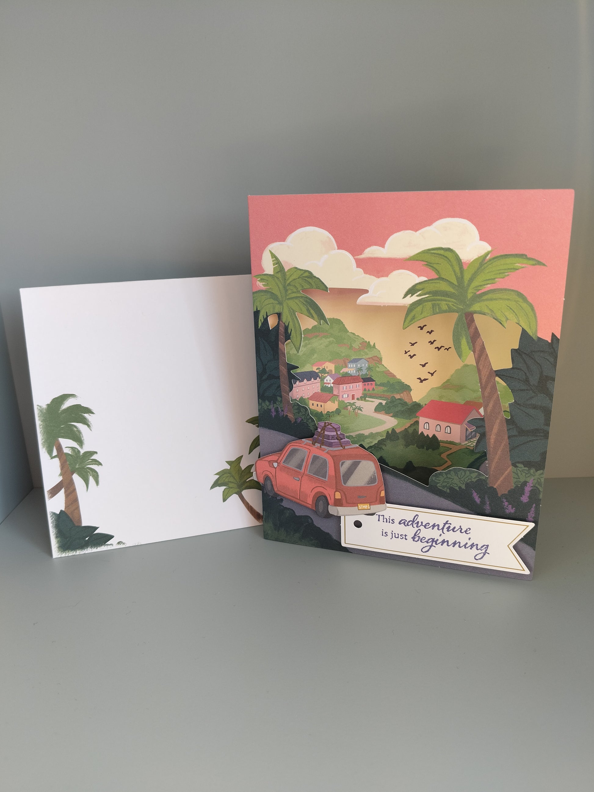 Wenskaart "adventure"