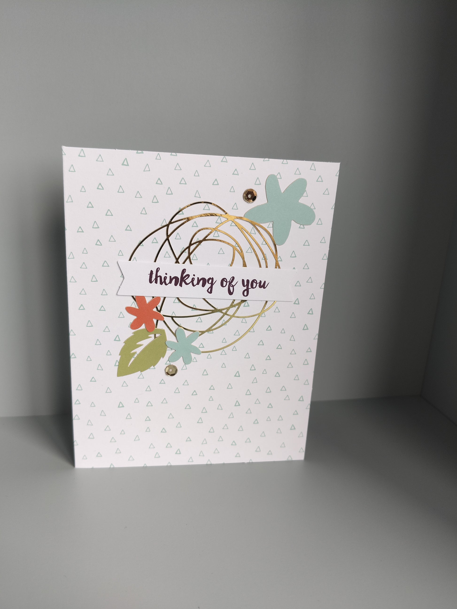 Wenskaart "thinking of you"