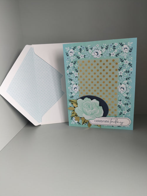 Wenskaart "celebrate today"