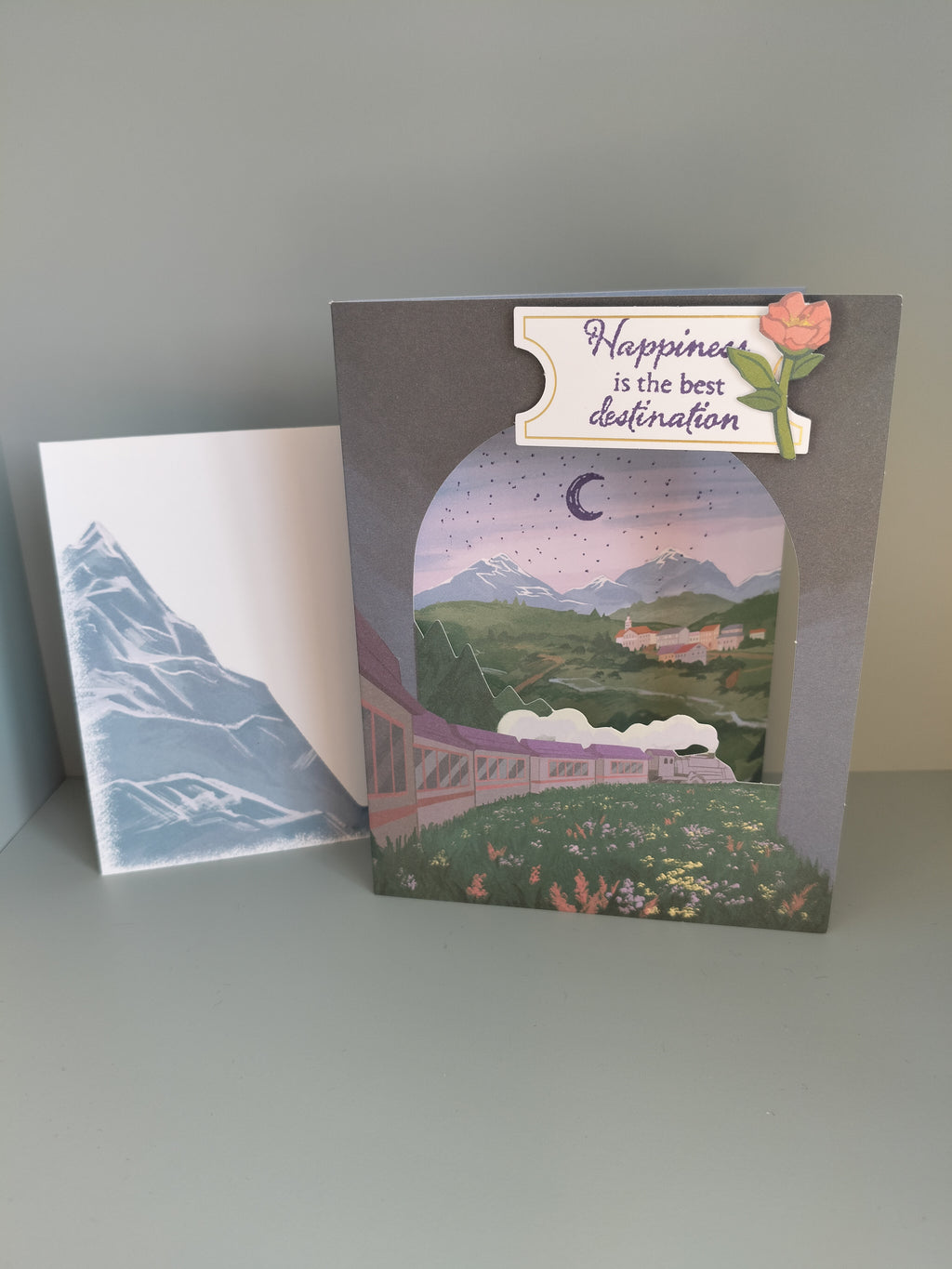 Wenskaart "happiness"