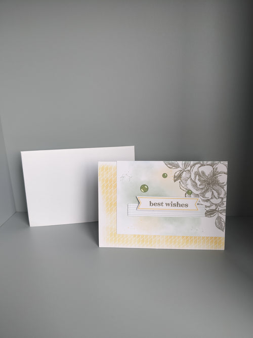 Wenskaart "best wishes"