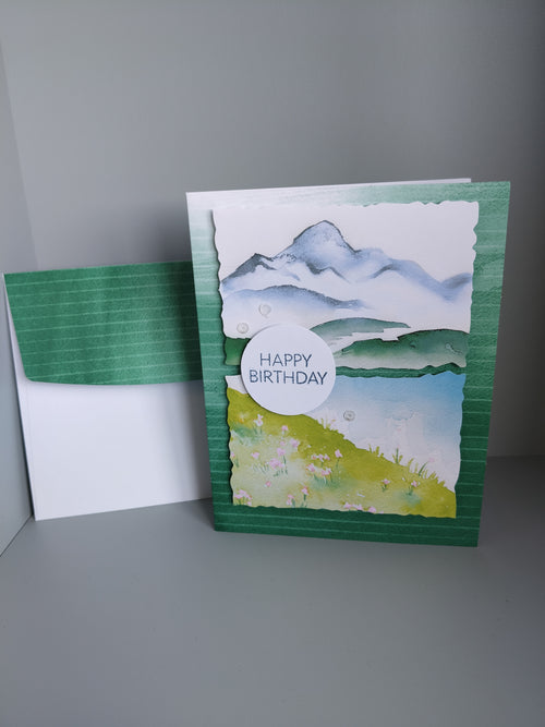 Wenskaart " happy birthday"