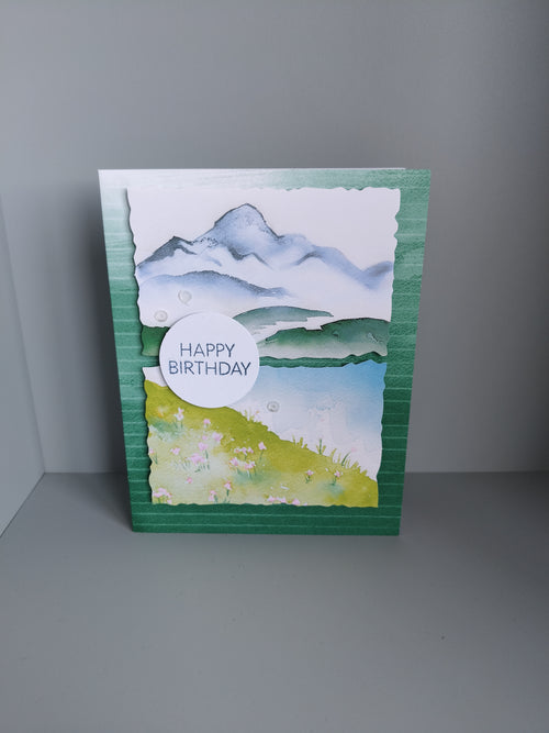 Wenskaart " happy birthday"