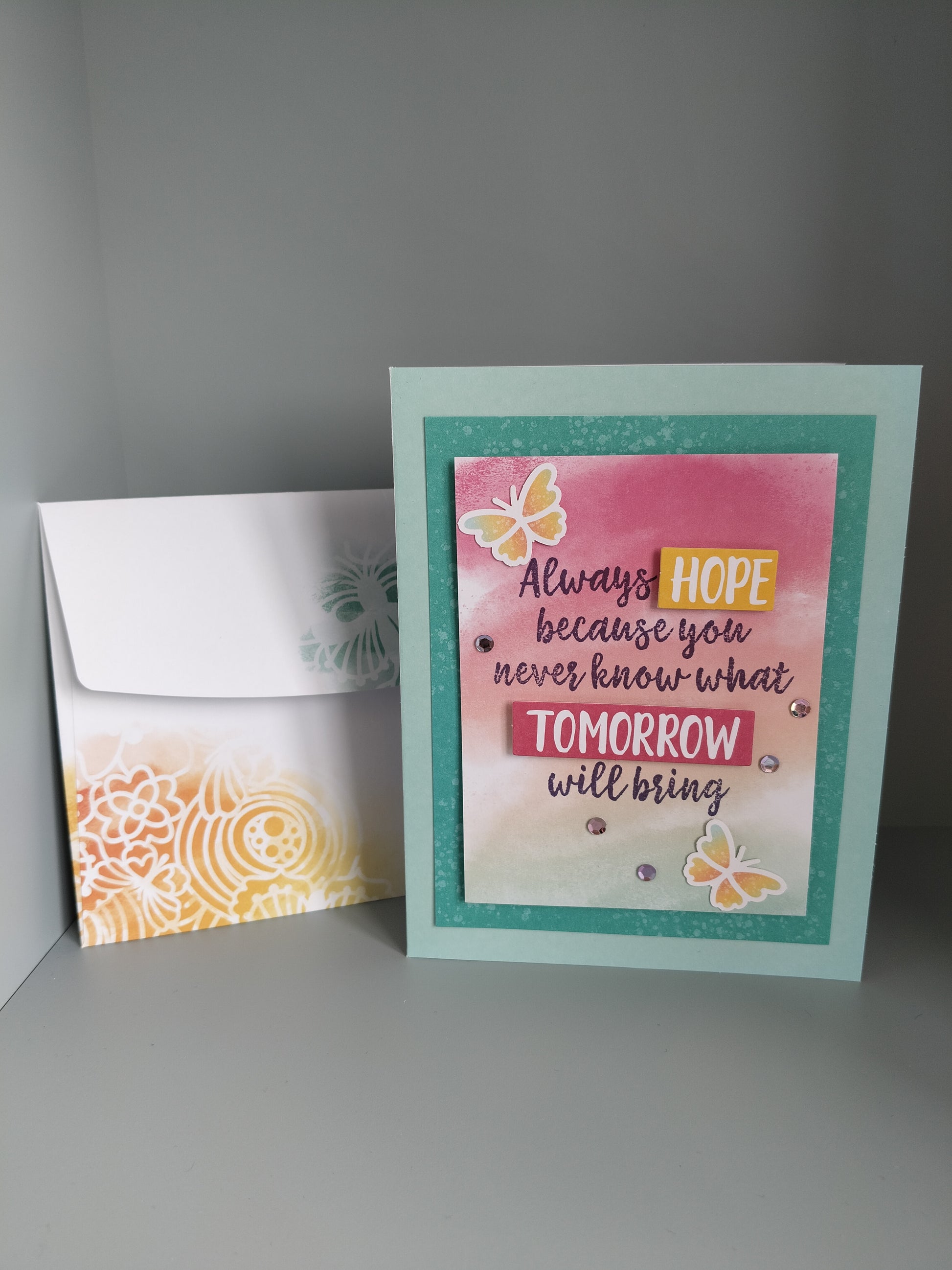 Wenskaart "hope 1