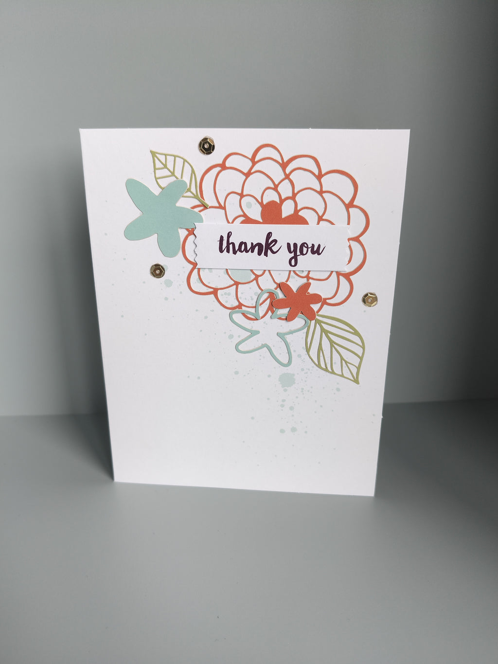 Wenskaart "thank you"