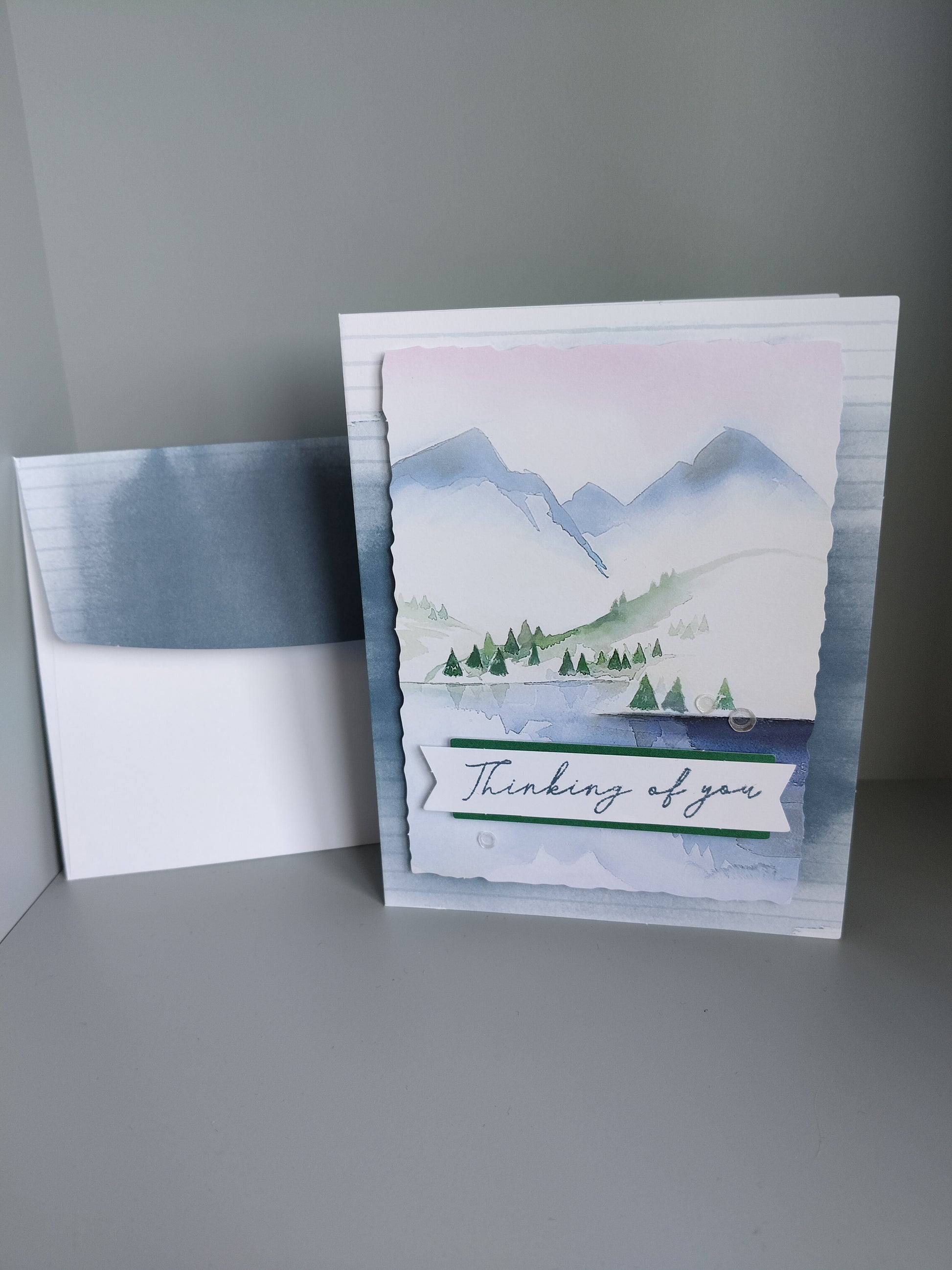 Wenskaart "thinking of you"