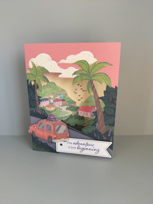 Wenskaart "adventure"