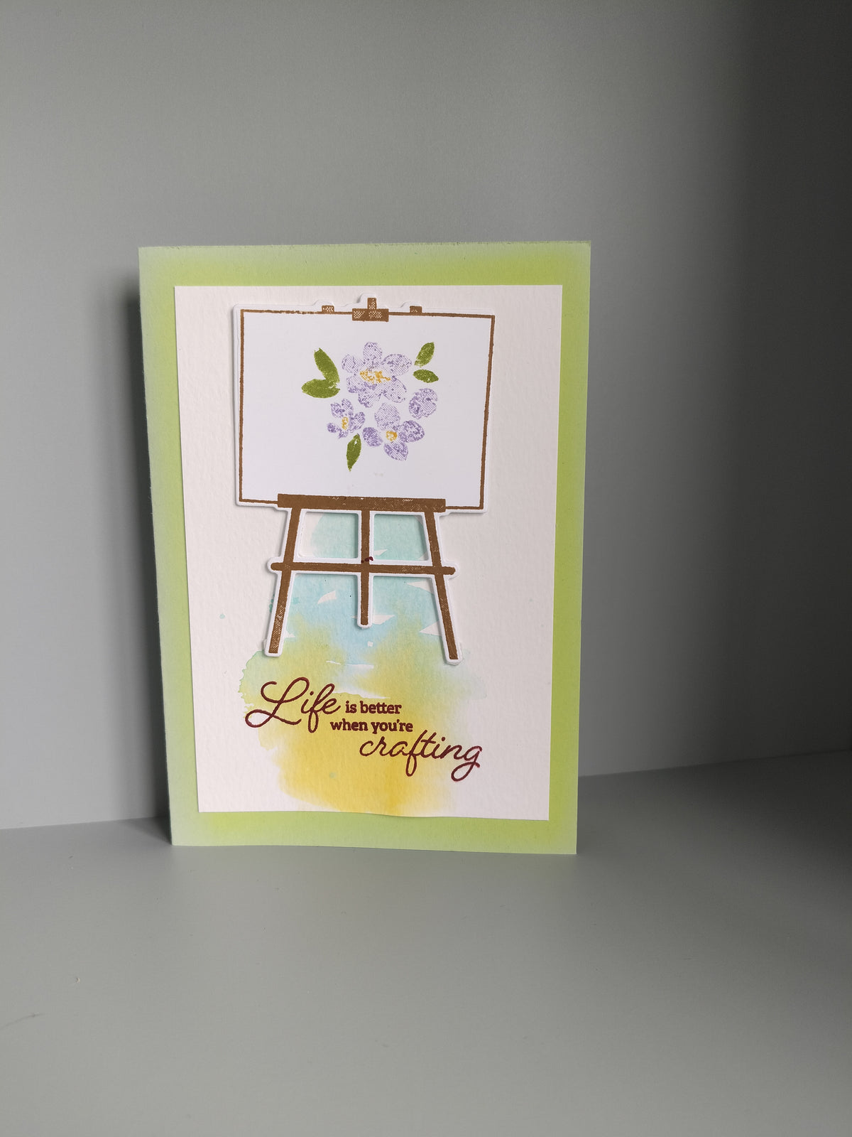 Wenskaart crafting