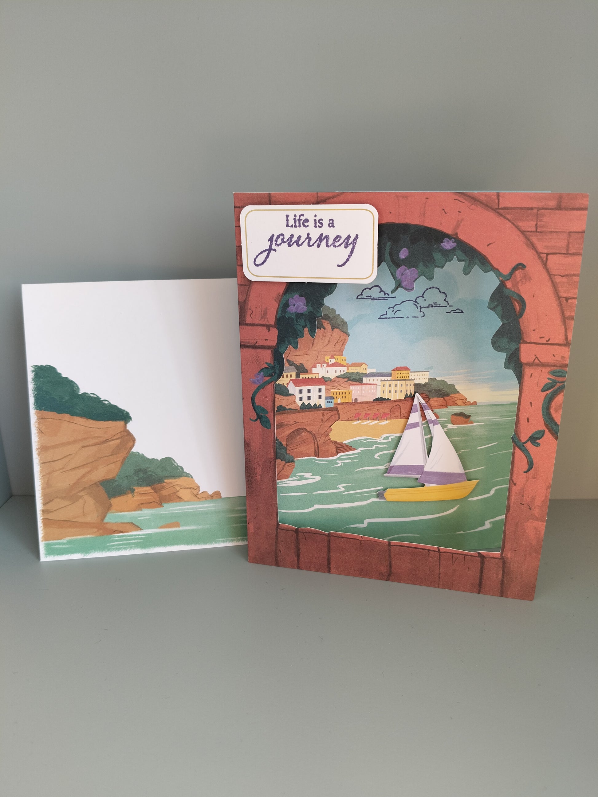 Wenskaart "Journey"