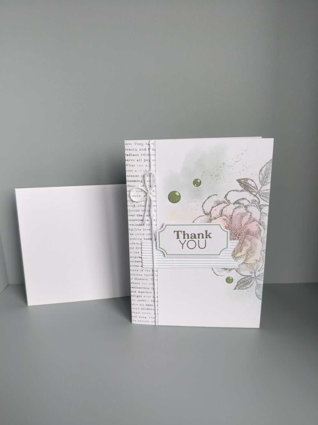 Wenskaart "thank you"